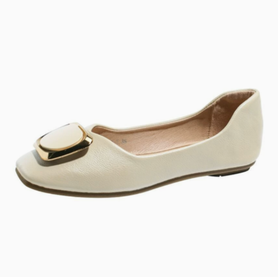 Women’s Elegant Flat Shoes – Stylish Spring Casual Slip-On Flats for Everyday Comfort