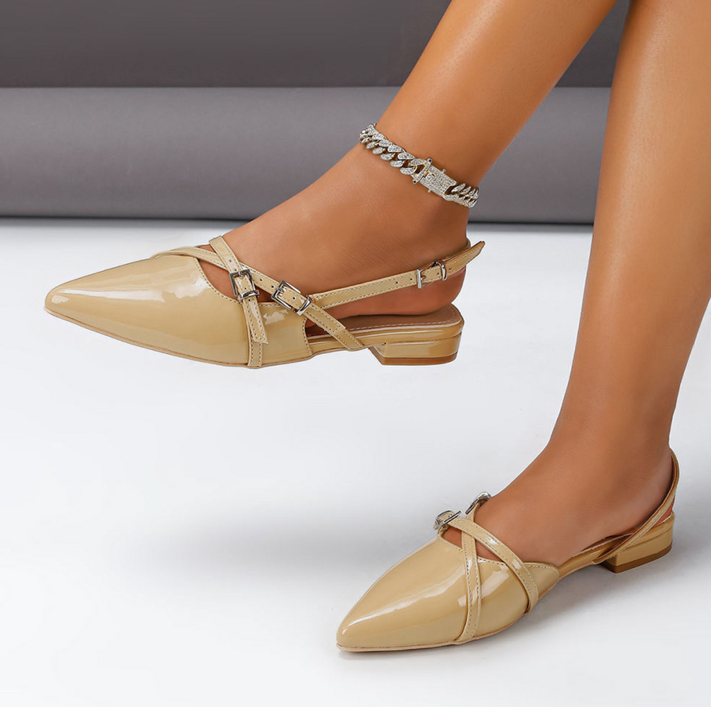 Women’s Elegant Flat Shoes – Stylish Round-Toe Casual Flats for Everyday Comfort & Chic Wear