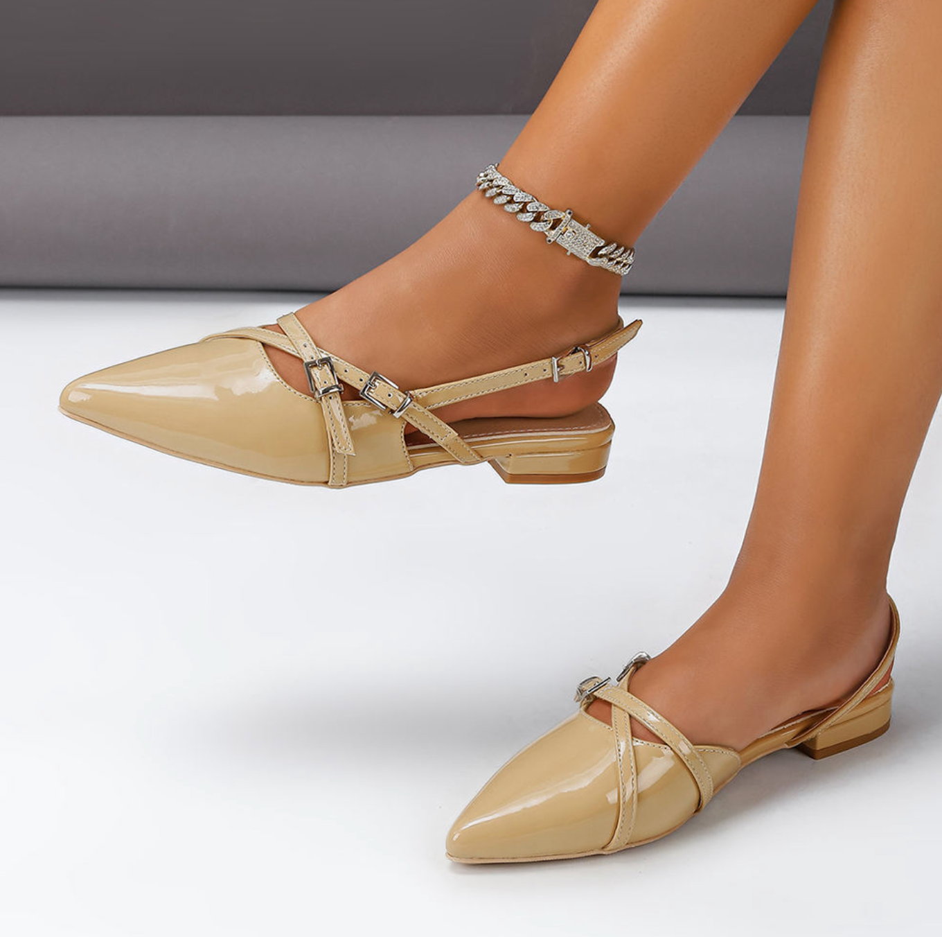 Women’s Elegant Flat Shoes – Stylish Round-Toe Casual Flats for Everyday Comfort & Chic Wear