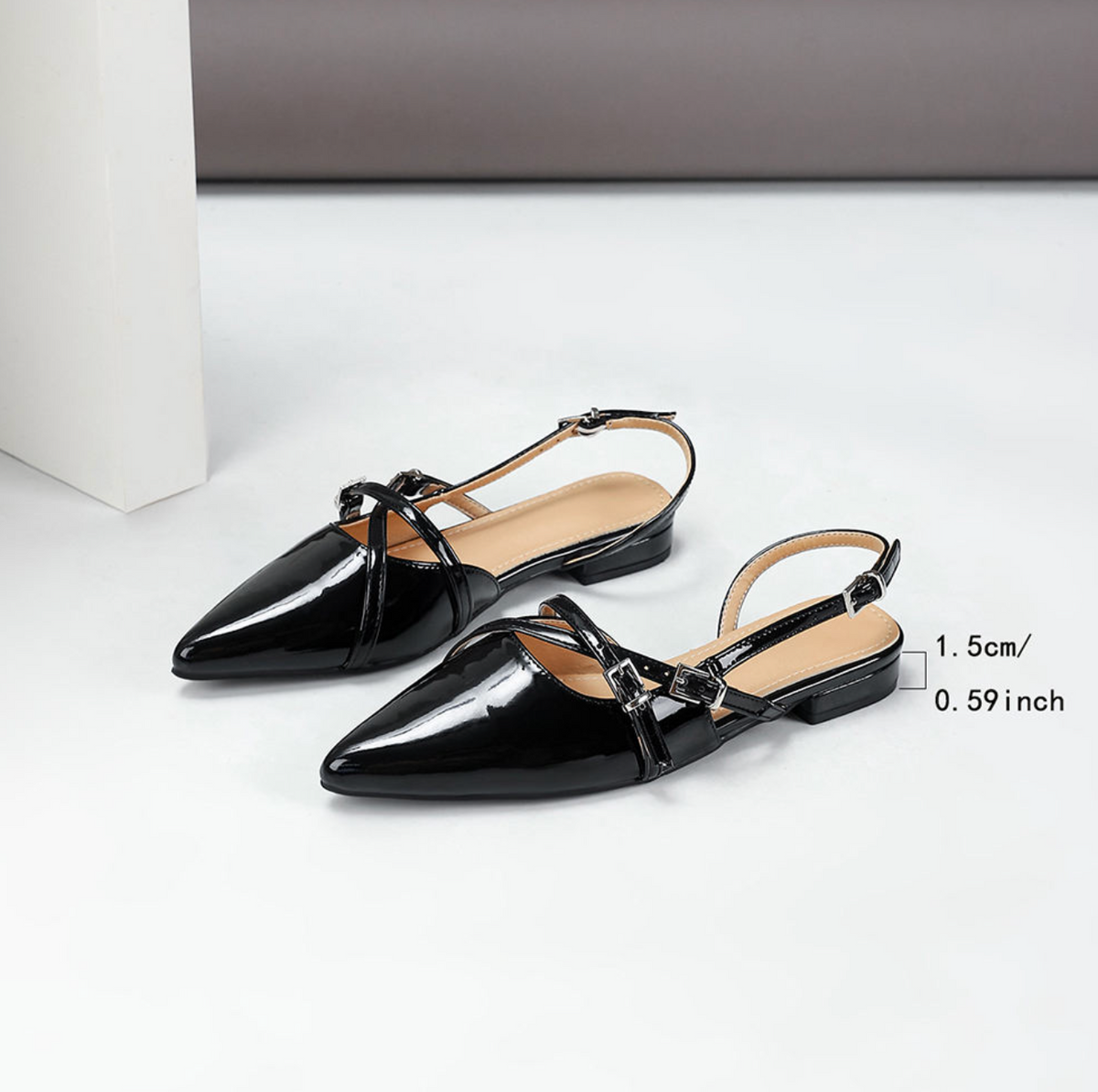 Women’s Elegant Flat Shoes – Stylish Round-Toe Casual Flats for Everyday Comfort & Chic Wear