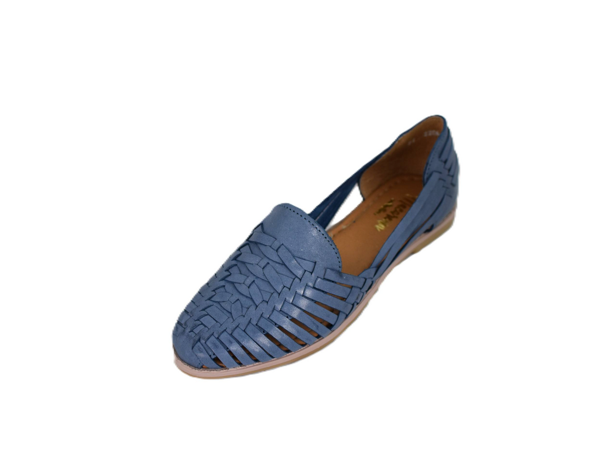 Women’s Genuine Leather Flat Shoes – Elegant Solid-Color Casual Flats for Everyday Comfort